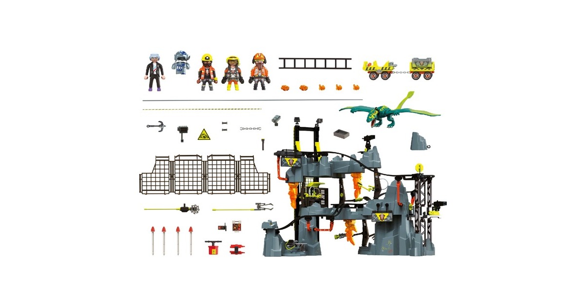 PLAYMOBIL 70925 Dino Rise Dino Mine, Konstruktionsspielzeug