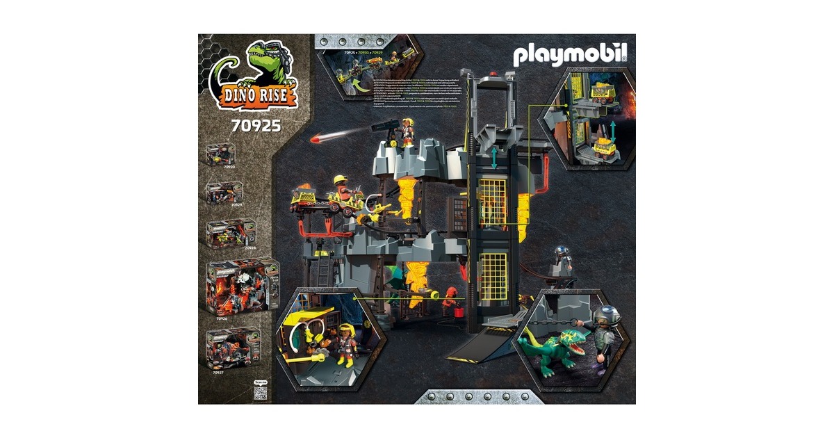 PLAYMOBIL 70925 Dino Rise Dino Mine, Konstruktionsspielzeug