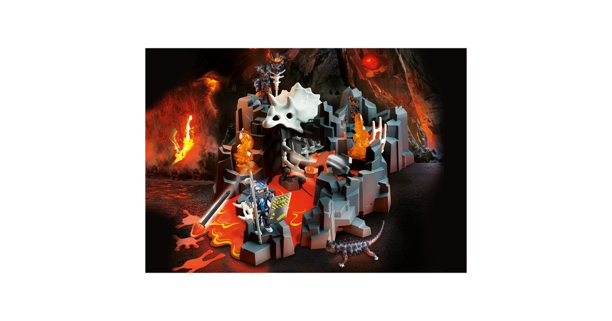 PLAYMOBIL 70926 Dino Rise Wächter der Lavaquelle, Konstruktionsspielzeug