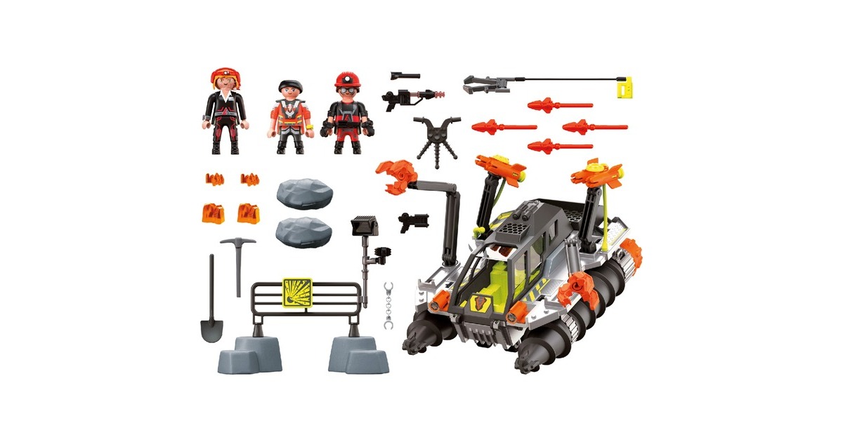 PLAYMOBIL 70927 Dino Rise Comet Corp. Abbruchbohrer, Konstruktionsspielzeug
