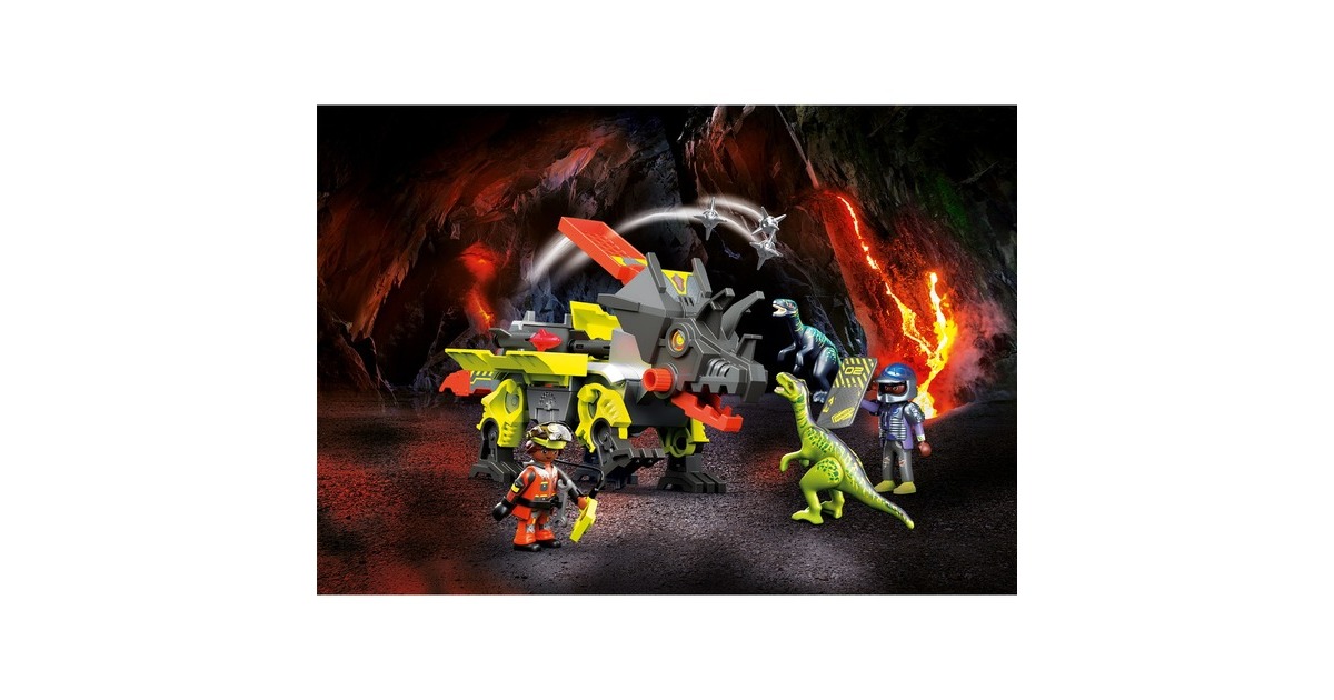 PLAYMOBIL 70928 Dino Rise Robo-Dino Kampfmaschine, Konstruktionsspielzeug