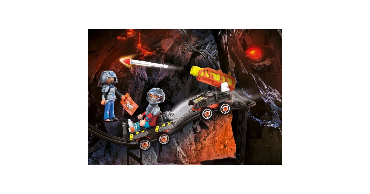 PLAYMOBIL 70929 Dino Rise Dino Mine Raketenkart, Konstruktionsspielzeug