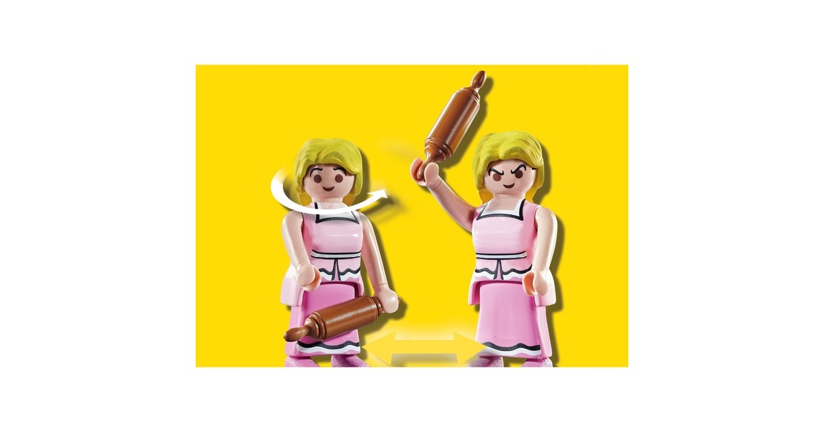 PLAYMOBIL 70932 Asterix Hütte des Majestix, Konstruktionsspielzeug