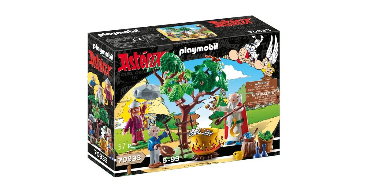 PLAYMOBIL 70933 Asterix Miraculix mit Zaubertrank, Konstruktionsspielzeug
