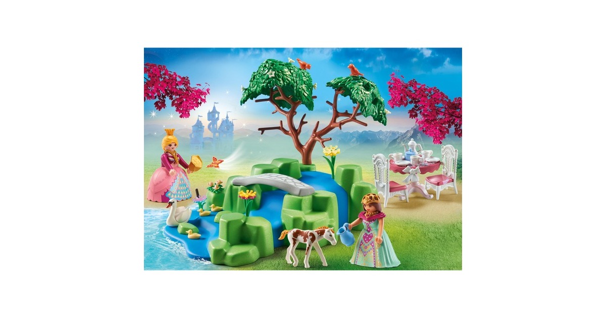 PLAYMOBIL 70961 Princess Prinzessinnen-Picknick mit Fohlen, Konstruktionsspielzeug