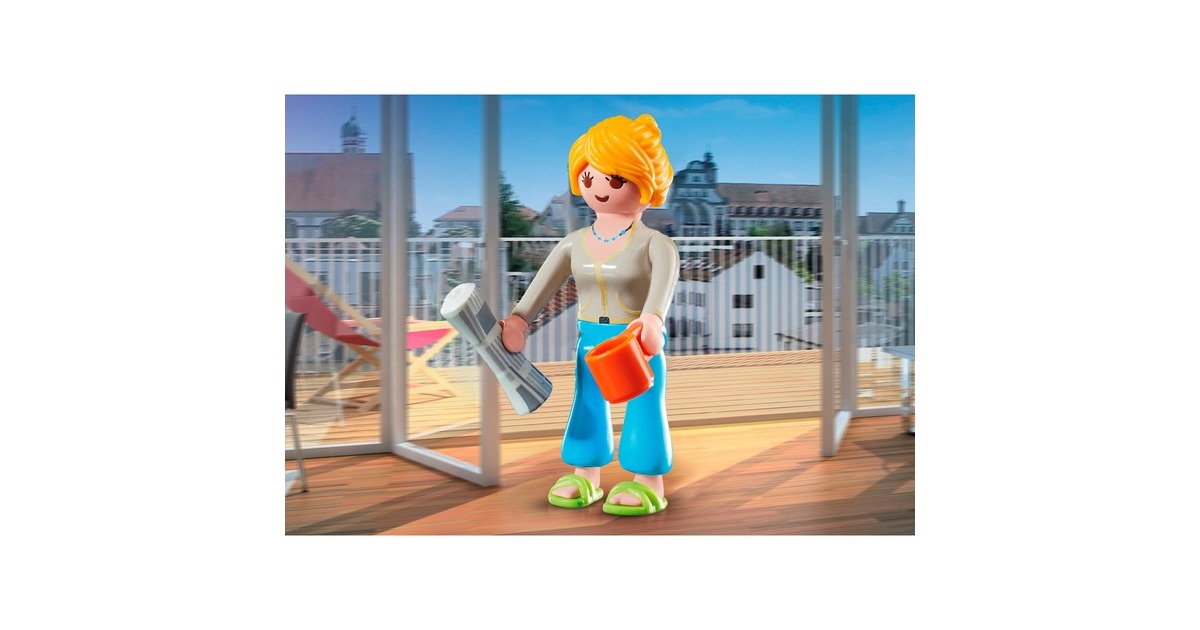 PLAYMOBIL 70972 PLAYMO-Friends Frühaufsteherin, Konstruktionsspielzeug