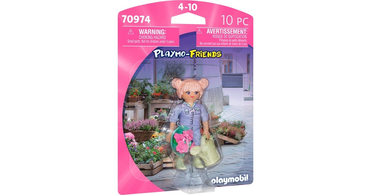 PLAYMOBIL 70974 PLAYMO-Friends Floristin, Konstruktionsspielzeug