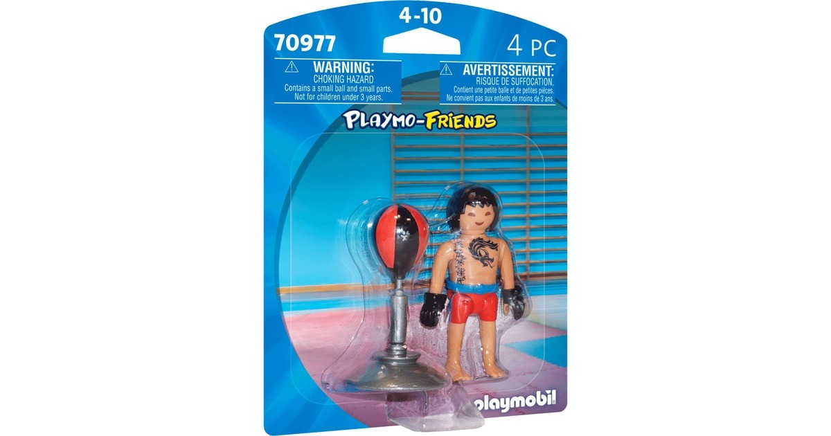 PLAYMOBIL 70977 PLAYMO-Friends Kickboxer, Konstruktionsspielzeug