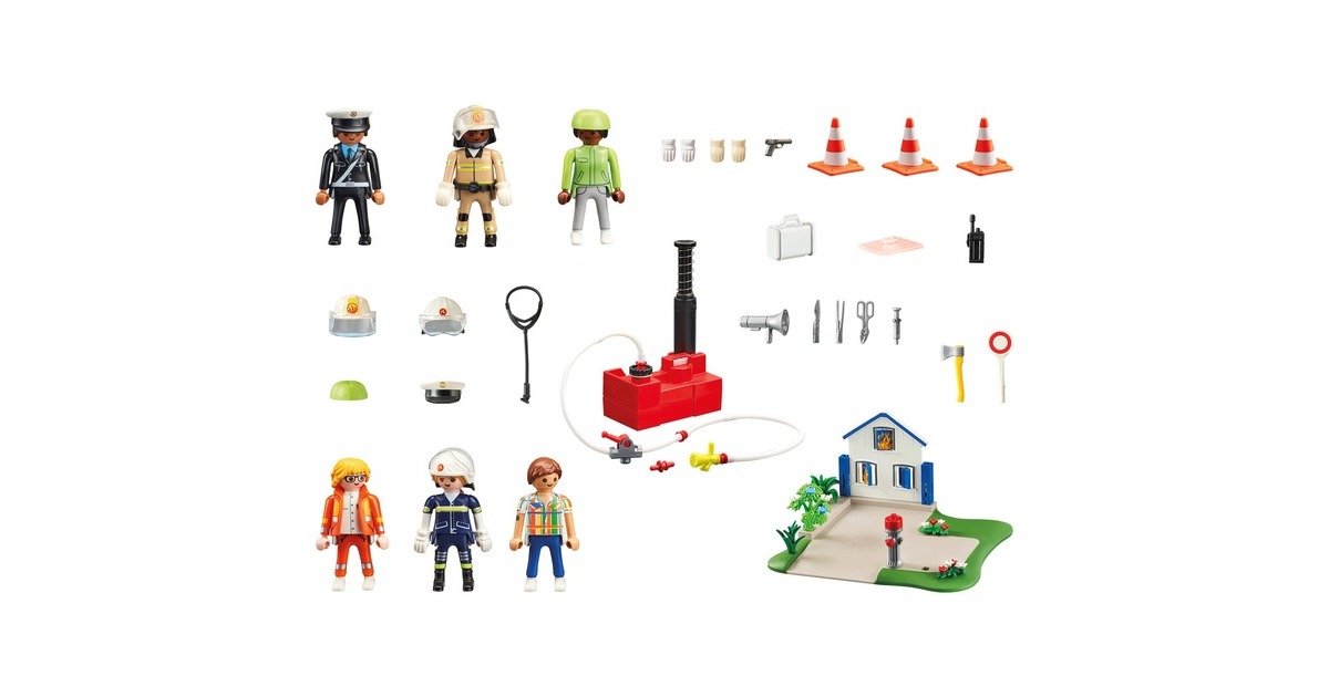PLAYMOBIL 70980 My Figures: Rescue Mission, Konstruktionsspielzeug