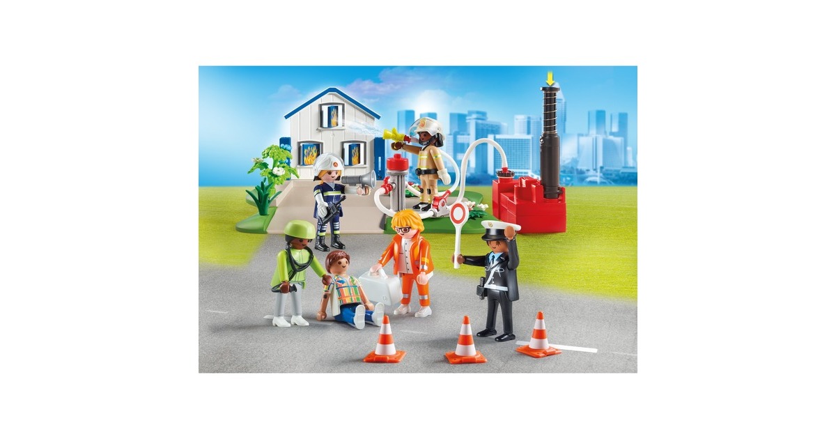 PLAYMOBIL 70980 My Figures: Rescue Mission, Konstruktionsspielzeug