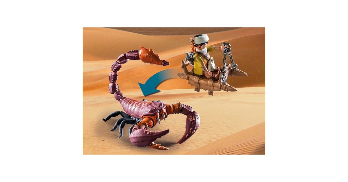 PLAYMOBIL 71024 Novelmore Sal'ahari Sands - Skorpionjagd am Wrack, Konstruktionsspielzeug
