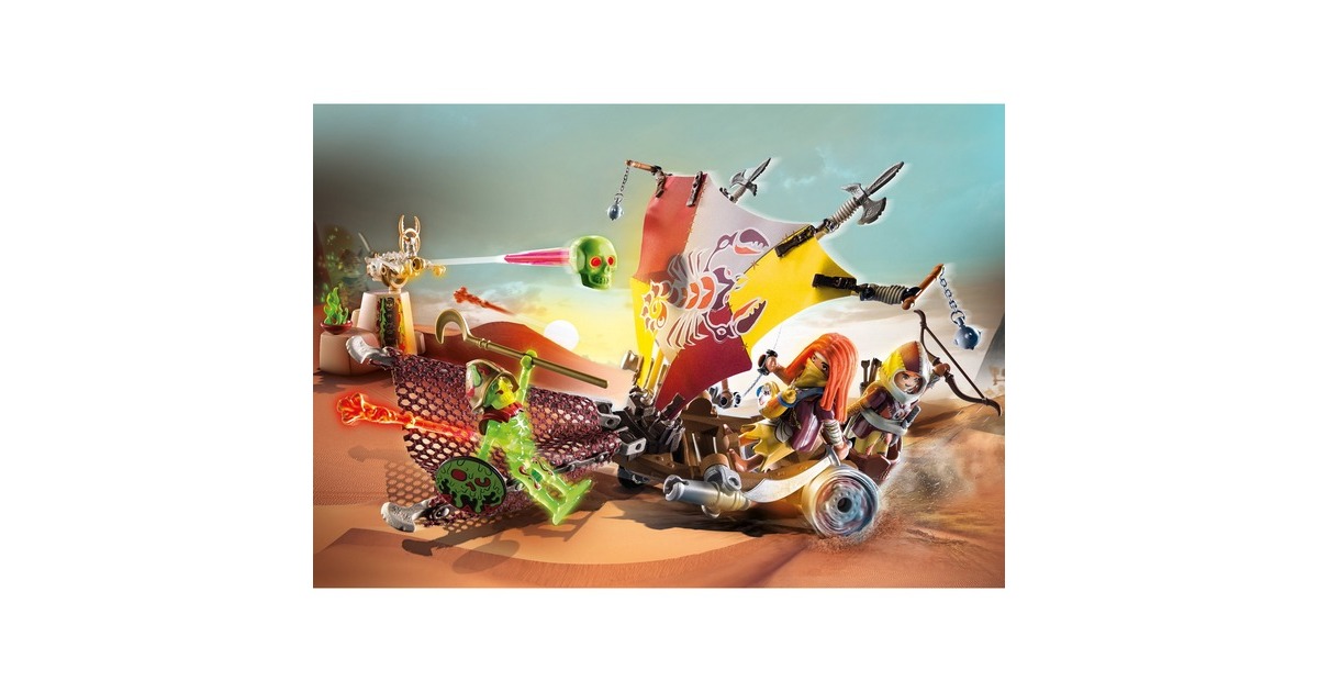 PLAYMOBIL 71026 Novelmore Sal'ahari Sands - Dünensurfer, Konstruktionsspielzeug