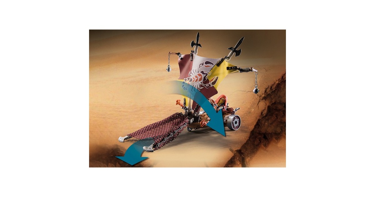 PLAYMOBIL 71026 Novelmore Sal'ahari Sands - Dünensurfer, Konstruktionsspielzeug