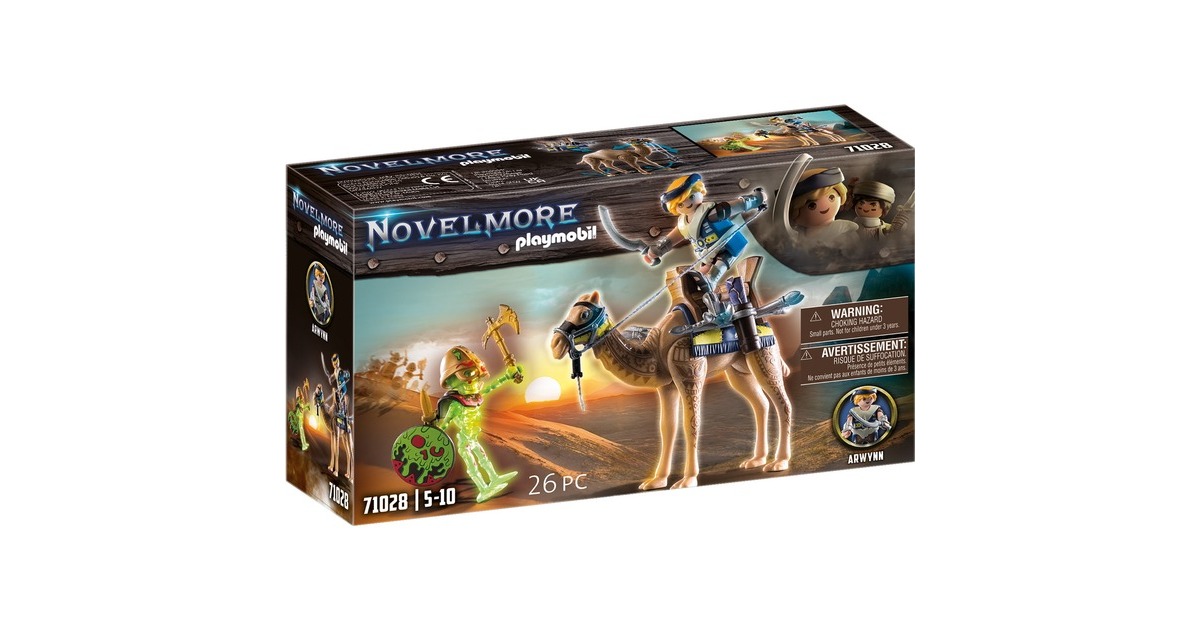 PLAYMOBIL 71028 Novelmore Sal'ahari Sands - Arwynns Mission, Konstruktionsspielzeug