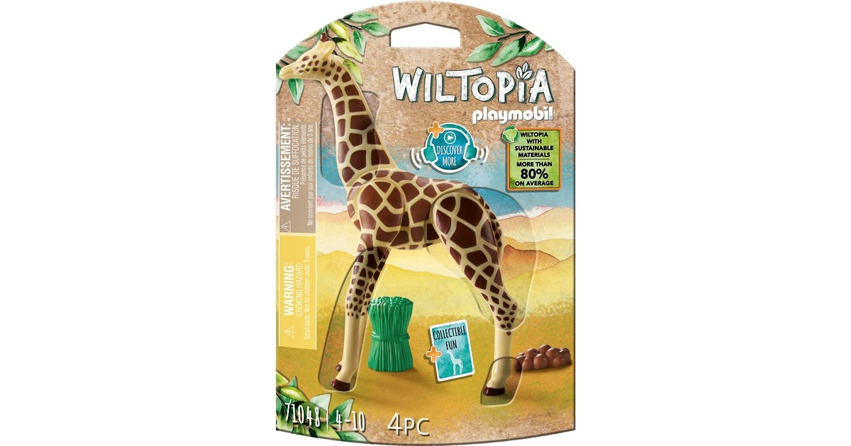 PLAYMOBIL 71048 Wiltopia Giraffe, Konstruktionsspielzeug