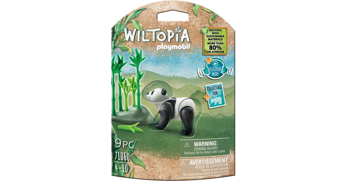 PLAYMOBIL 71060 Wiltopia Panda, Konstruktionsspielzeug
