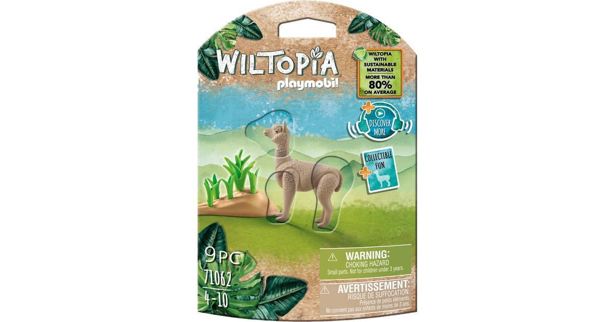 PLAYMOBIL 71062 Wiltopia Alpaka, Konstruktionsspielzeug