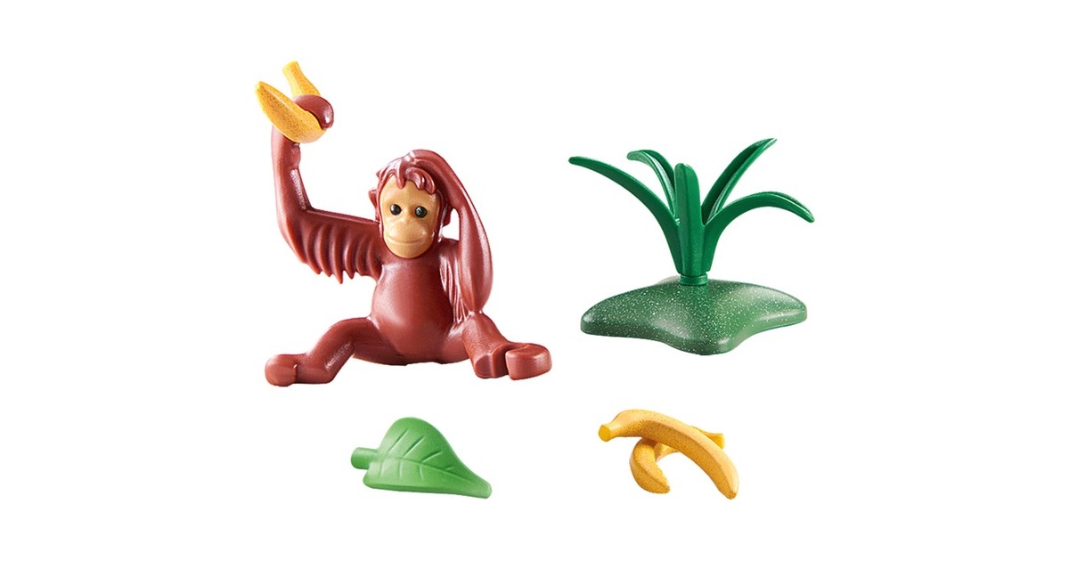 PLAYMOBIL 71074 Wiltopia Junger Orang-Utan, Konstruktionsspielzeug