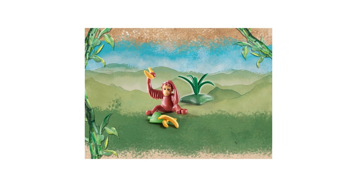 PLAYMOBIL 71074 Wiltopia Junger Orang-Utan, Konstruktionsspielzeug
