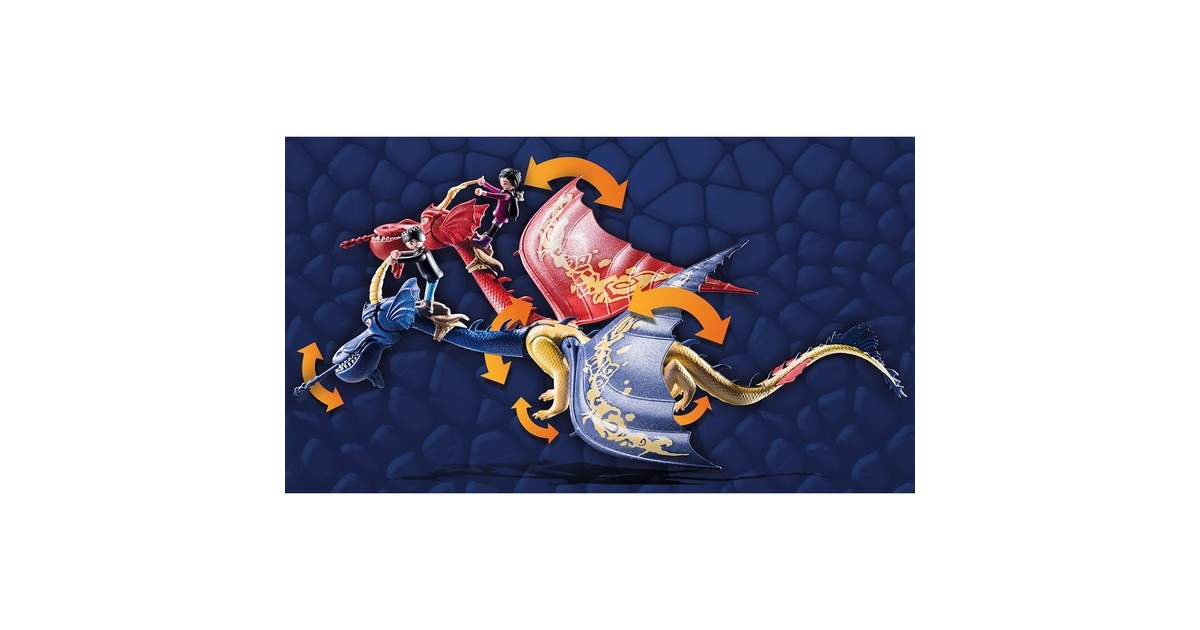 PLAYMOBIL 71080 Dragons: The Nine Realms - Wu & Wei, Konstruktionsspielzeug