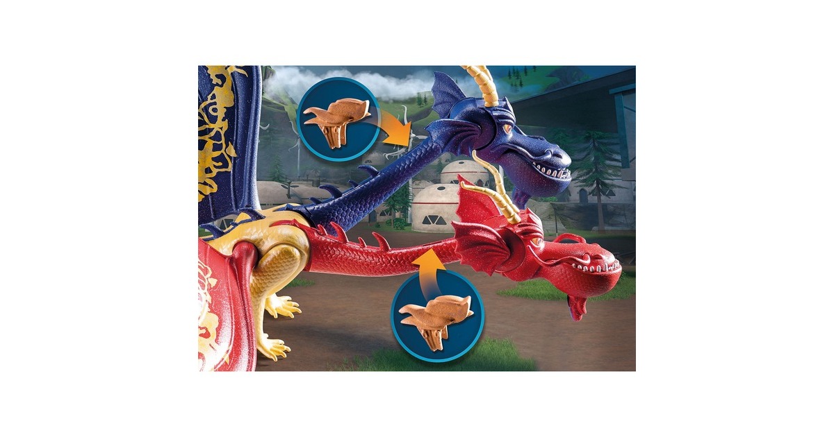 PLAYMOBIL 71080 Dragons: The Nine Realms - Wu & Wei, Konstruktionsspielzeug