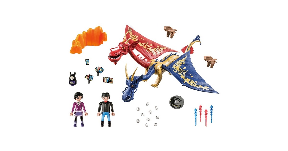 PLAYMOBIL 71080 Dragons: The Nine Realms - Wu & Wei, Konstruktionsspielzeug