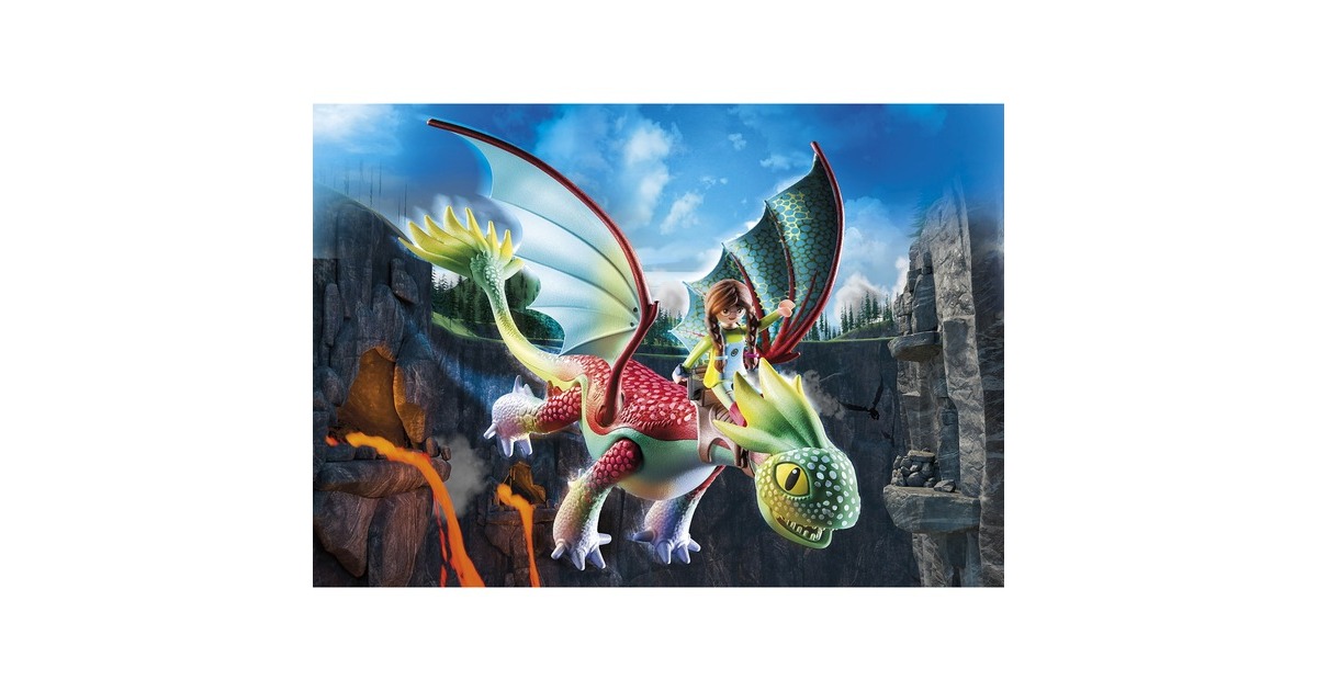 PLAYMOBIL 71083 Dragons: The Nine Realms - Feathers & Alex, Konstruktionsspielzeug