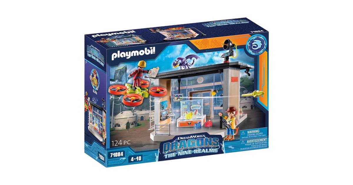 PLAYMOBIL 71084 Dragons: The Nine Realms - Icaris Lab, Konstruktionsspielzeug
