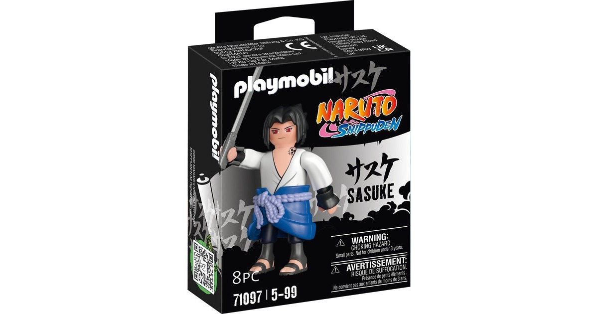 PLAYMOBIL 71097 Naruto Shippuden - Sasuke, Konstruktionsspielzeug