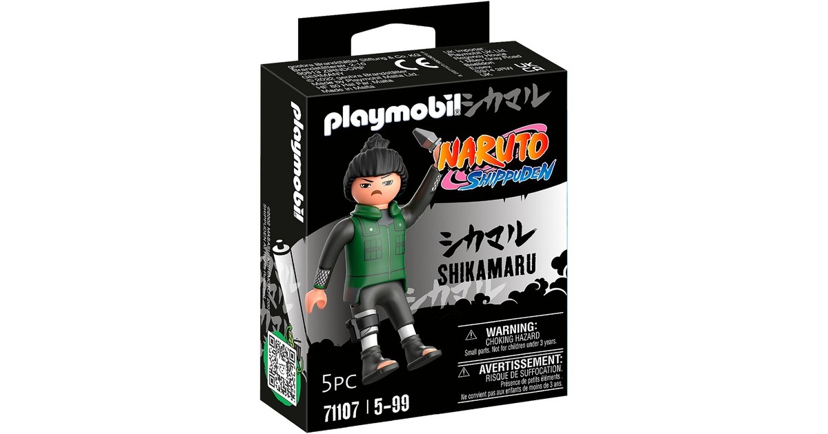 PLAYMOBIL 71107 Naruto Shippuden - Shikamaru, Konstruktionsspielzeug