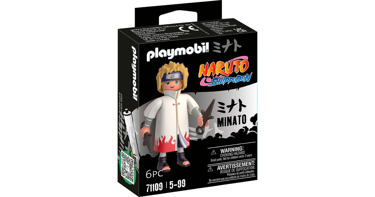 PLAYMOBIL 71109 Naruto Shippuden - Minato, Konstruktionsspielzeug