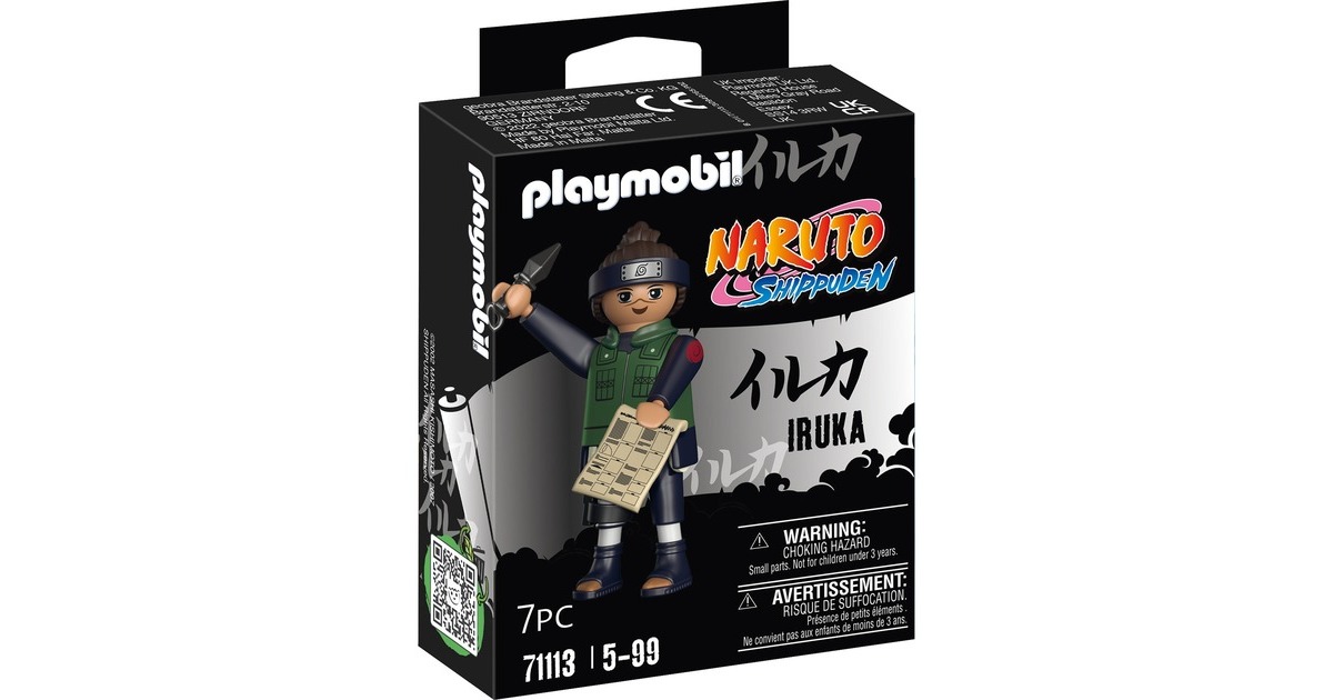 PLAYMOBIL 71113 Naruto Shippuden -Iruka, Konstruktionsspielzeug