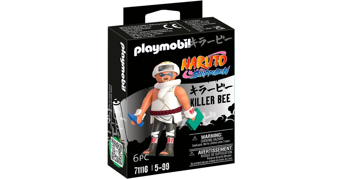 PLAYMOBIL 71116 Naruto Shippuden - Killer Bee, Konstruktionsspielzeug