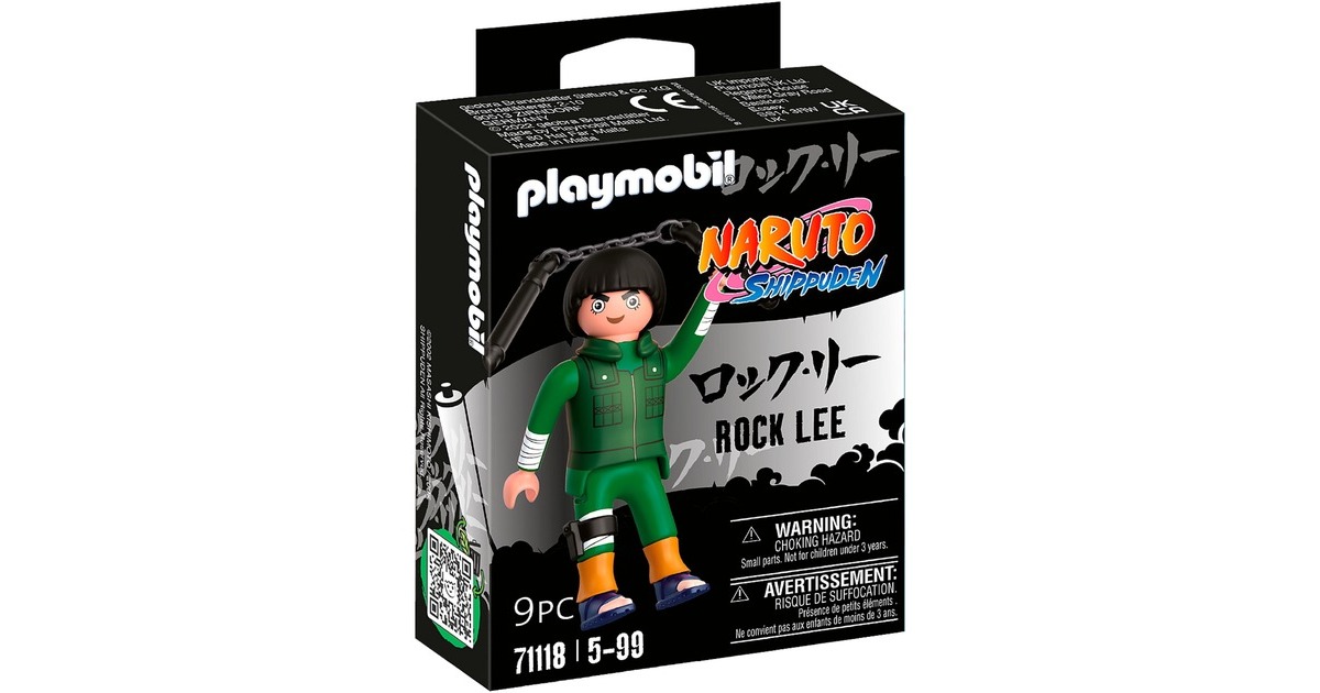 PLAYMOBIL 71118 Naruto Shippuden - Rock Lee, Konstruktionsspielzeug