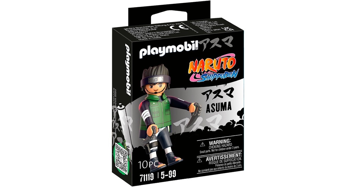 PLAYMOBIL 71119 Naruto Shippuden - Asuma, Konstruktionsspielzeug