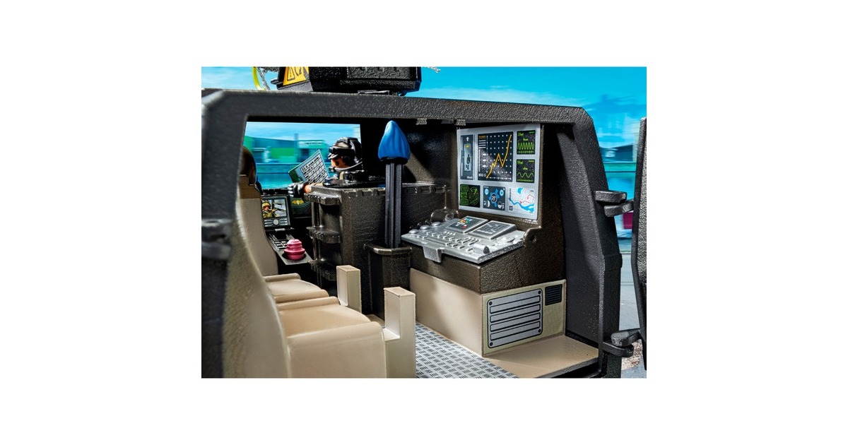 PLAYMOBIL 71144 City Action SWAT-Geländefahrzeug, Konstruktionsspielzeug