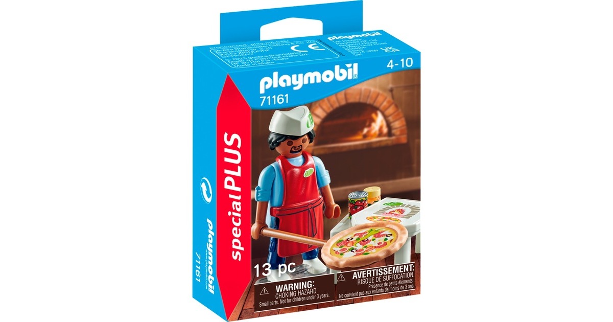 PLAYMOBIL 71161 specialPLUS Pizzabäcker, Konstruktionsspielzeug