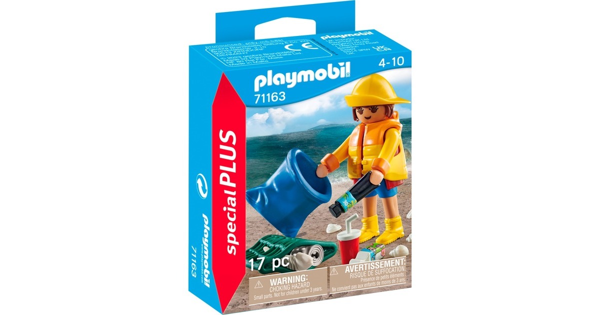 PLAYMOBIL 71163 specialPLUS Umweltschützerin, Konstruktionsspielzeug