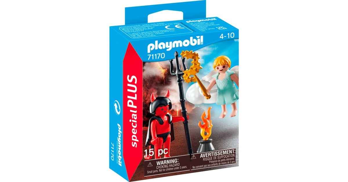 PLAYMOBIL 71170 specialPLUS Engelchen & Teufelchen, Konstruktionsspielzeug