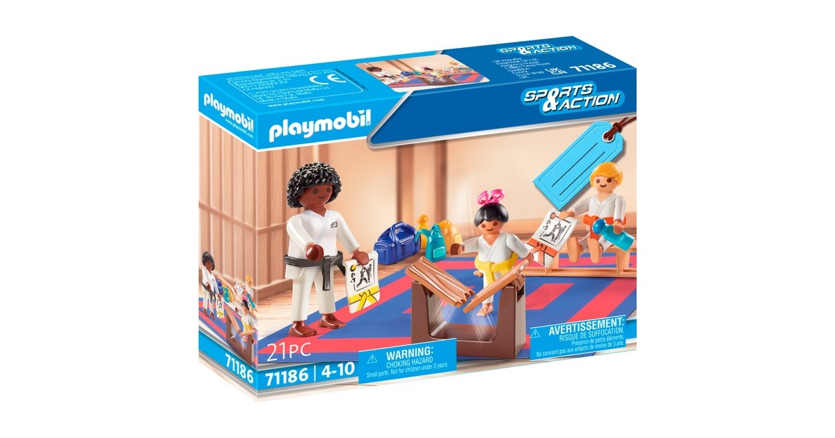 PLAYMOBIL 71186 Karate Training, Konstruktionsspielzeug