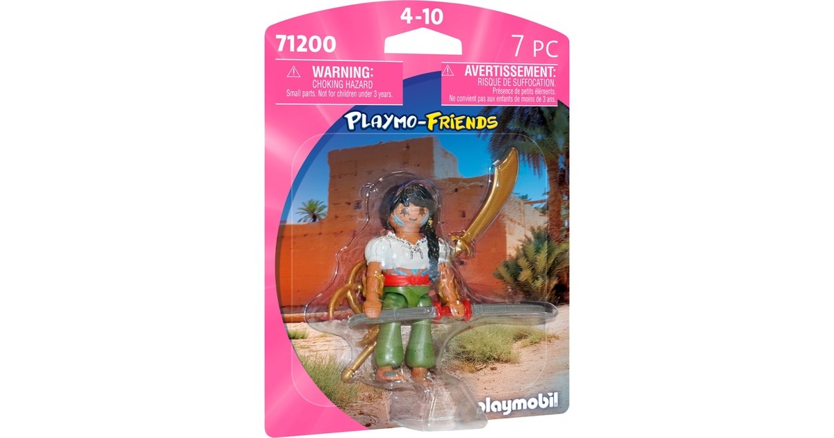 PLAYMOBIL 71200 PLAYMO-Friends Kämpferin, Konstruktionsspielzeug
