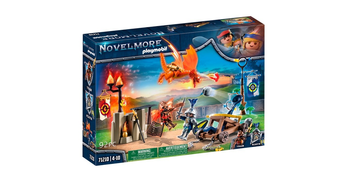 PLAYMOBIL 71210 Novelmore vs. Burnham Raiders - Turnierplatz, Konstruktionsspielzeug