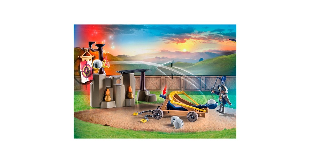 PLAYMOBIL 71210 Novelmore vs. Burnham Raiders - Turnierplatz, Konstruktionsspielzeug
