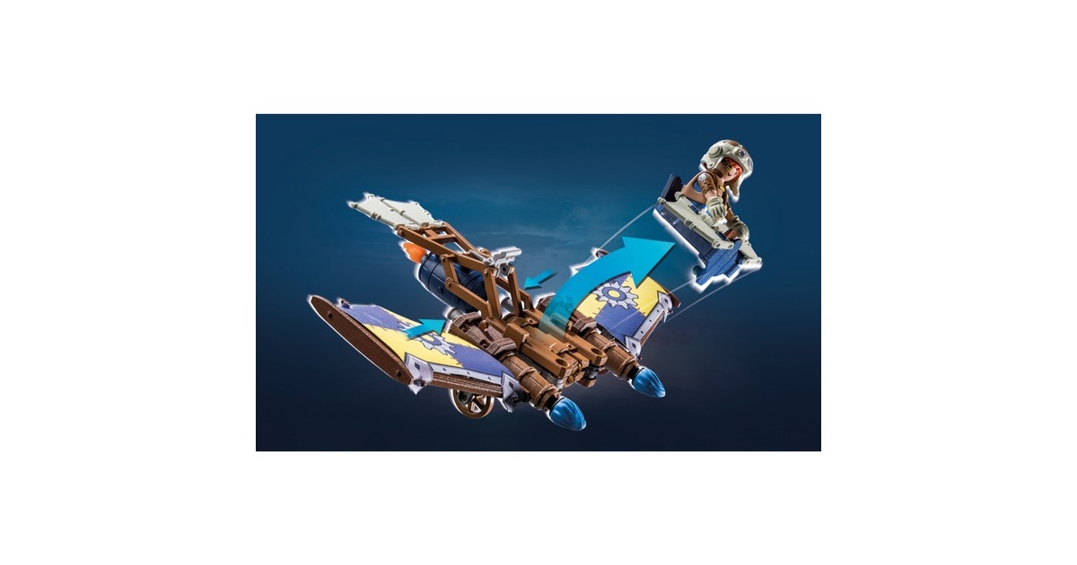 PLAYMOBIL 71211 Novelmore Darios Fluggleiter, Konstruktionsspielzeug