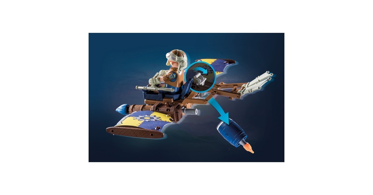 PLAYMOBIL 71211 Novelmore Darios Fluggleiter, Konstruktionsspielzeug