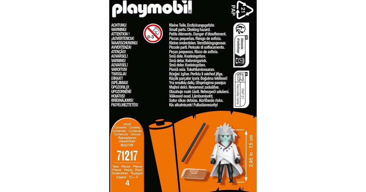PLAYMOBIL 71217 Naruto Shippuden - Madara Sage of the Six Paths Mode, Konstruktionsspielzeug