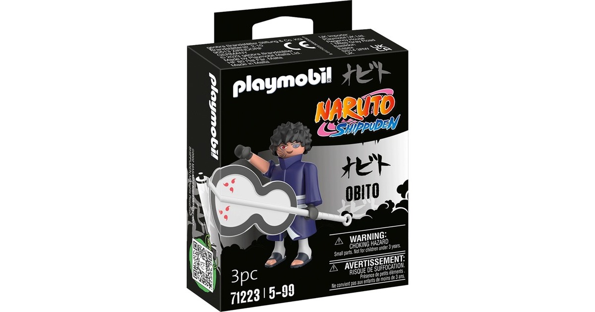 PLAYMOBIL 71223 Naruto Shippuden - Obito, Konstruktionsspielzeug