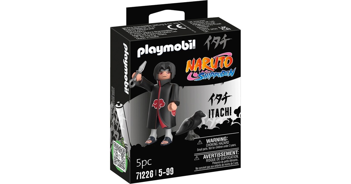 PLAYMOBIL 71226 Naruto Shippuden - Itachi Akatsuki, Konstruktionsspielzeug