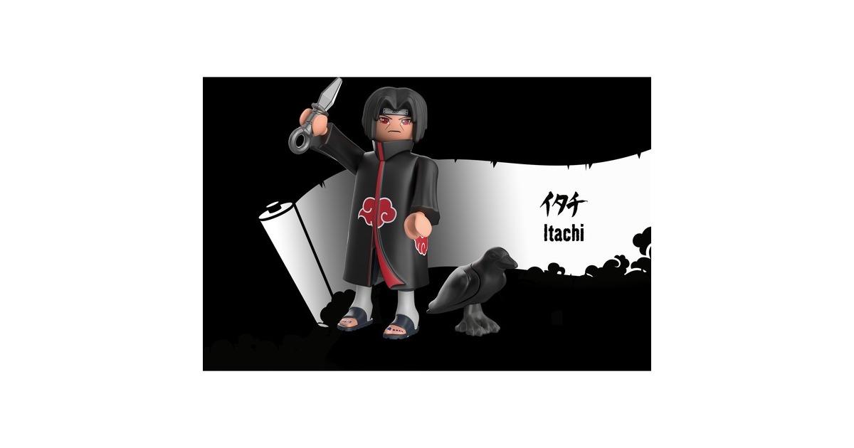PLAYMOBIL 71226 Naruto Shippuden - Itachi Akatsuki, Konstruktionsspielzeug