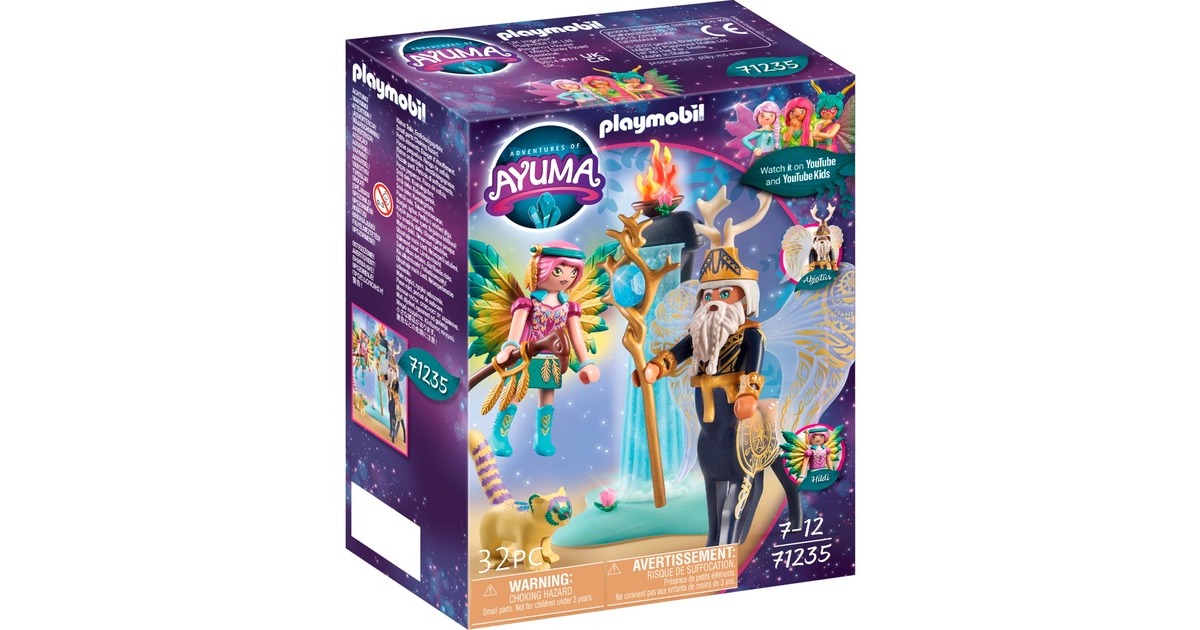 PLAYMOBIL 71235 Ayuma - Abjatus mit Knight Fairy Hildi, Konstruktionsspielzeug